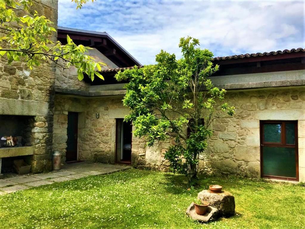 فيلا Casa Da Pedra Tomiño المظهر الخارجي الصورة