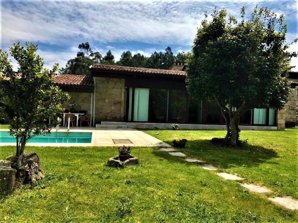 فيلا Casa Da Pedra Tomiño المظهر الخارجي الصورة